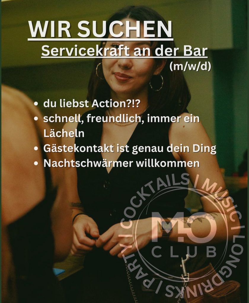 Bar Personal gesucht