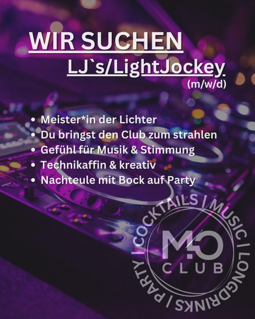 LJ Personal gesucht