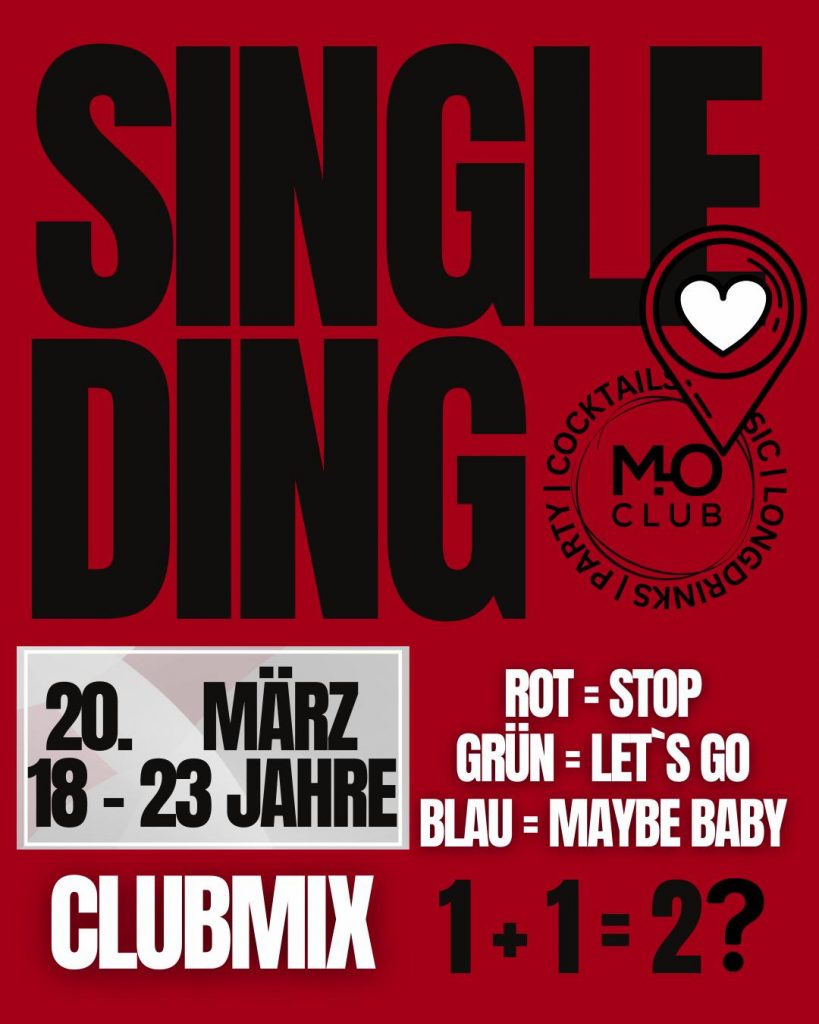 Single Ding für 18-23 Jährige